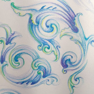rococo swirls