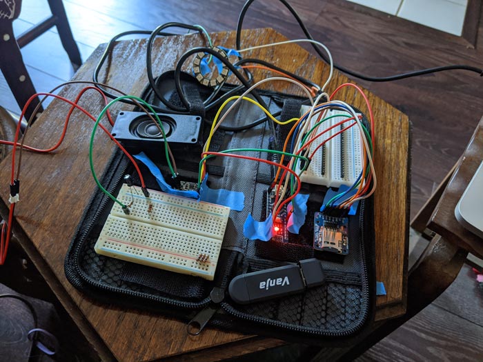 wiring for an Arduino project