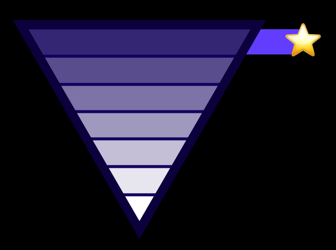 triangle with star