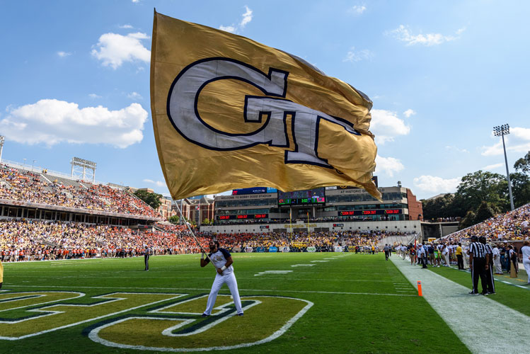 Georgia Tech's football field