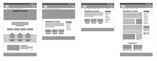 Georgia Tech Brand Figma page type thumbnails